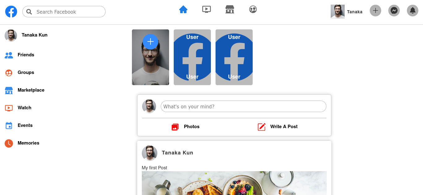 Facebook Clone